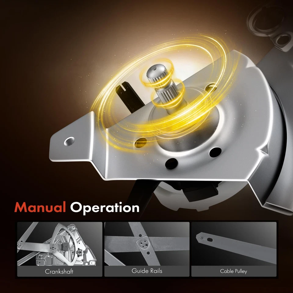 Regulador de ventana eléctrica conductor delantero izquierdo para Land Rover Range Rover 1995-2002 Foto 4 de 4