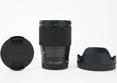 Sigma 16mm f/1.4 DC DN Contemporary Objektiv Sony E-Mount Weitwinkel Prime / APS-C