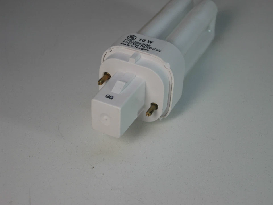 GE 12875 F10DBX/835 F10DBXT4/SPX35 Fluorescent Lamp Light Bulb 10W G24d-1 2-Pin - Image 2 of 3