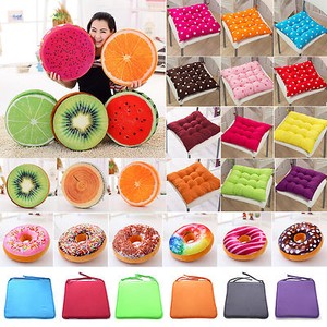 Funky Seat Pad Dining Room Garden Kitchen Chair Cushions Tie On Many Colours