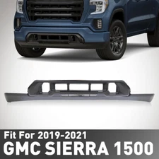 Front Lower Bumper Cover For 2019-2022 GMC Sierra 1500 Textured Matte Black