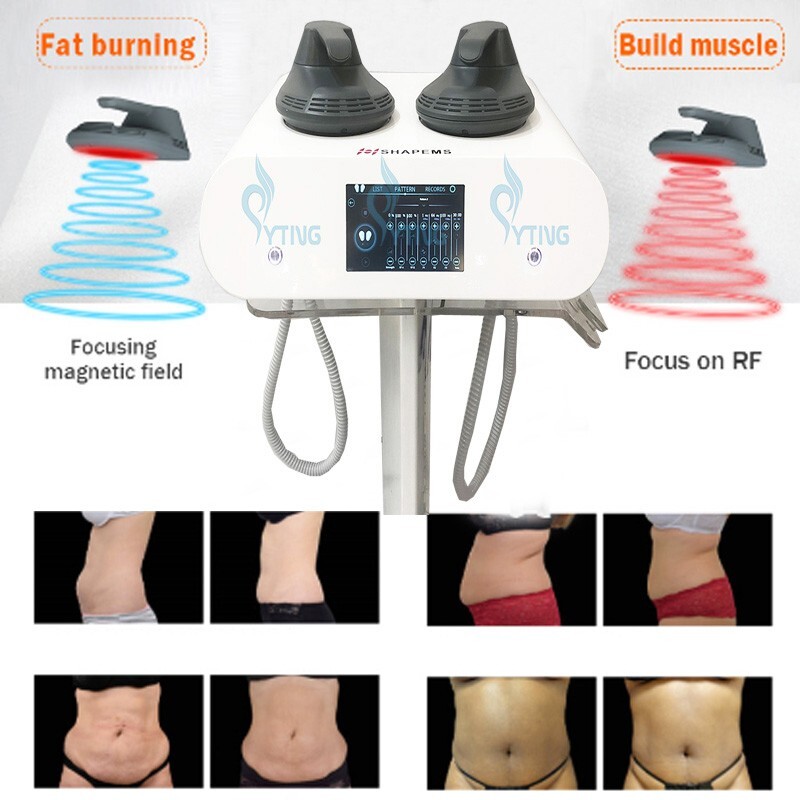 Máquina Hiemt de levantamiento de glúteos de masaje corporal para construcción muscular EMS con RF