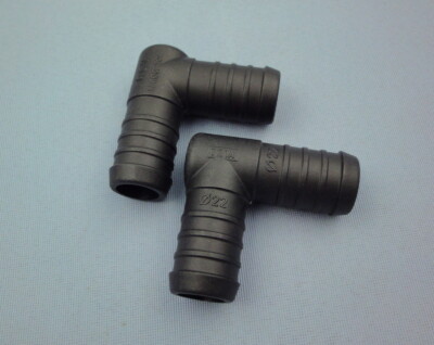 10 Stück L Schlauchnippel 90 Grad - Kunststoff Schlauchverbinder 8mm Für Aquarium