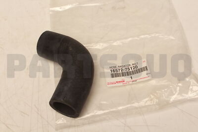 1657275120 Genuine Toyota HOSE, RADIATOR, OUTLET 16572-75120 | eBay