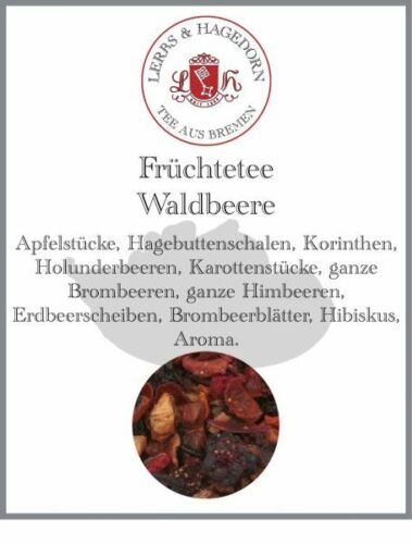 Früchtetee Waldbeere 1kg - Bild 1 von 3