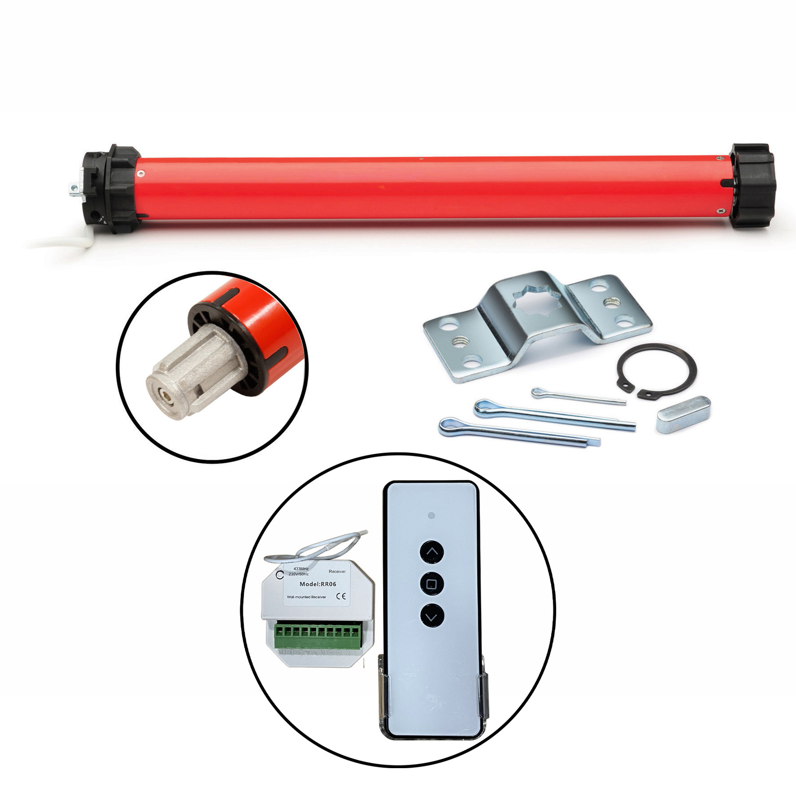 806   MOTORE PER TAPPARELLA ELETTR PRESTIGE C/TELEC 20NM