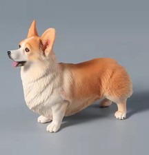 Welsh Corgi Dog Animal Toy PVC Action Figure Kids Toys Doll Party Gifts