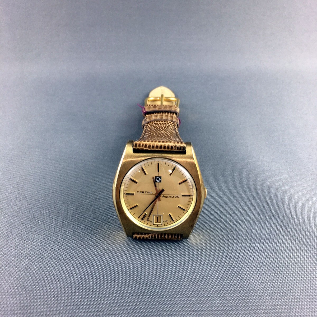 Vintage Certina Plaque G 20 Microns, Argonaut 280 Watch Ref. 5306