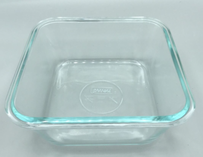 Pyrex Glass Casserole Baking Dish Square Cup 950ml