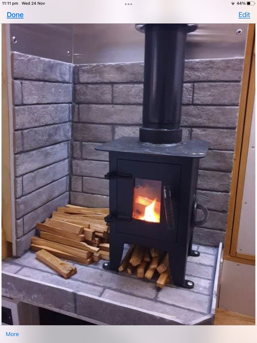Micro Wood Burner/smaller Size Camper Van/boat/workshop/shepherds hut/shed  | eBay