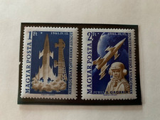 Hungary Stamps SC# 1381-1382 Yuri Gagarin MNH 1961