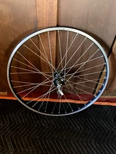 Vintage Araya 26x1.50" front wheel black ano Joytech 36h old school MTB BMX