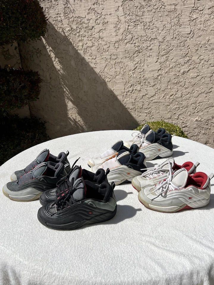 not reissues Vintage Set Of 5 stevie williams dc Skate shoes Lot Size 7 & 7.5 Og - Image 2 of 4