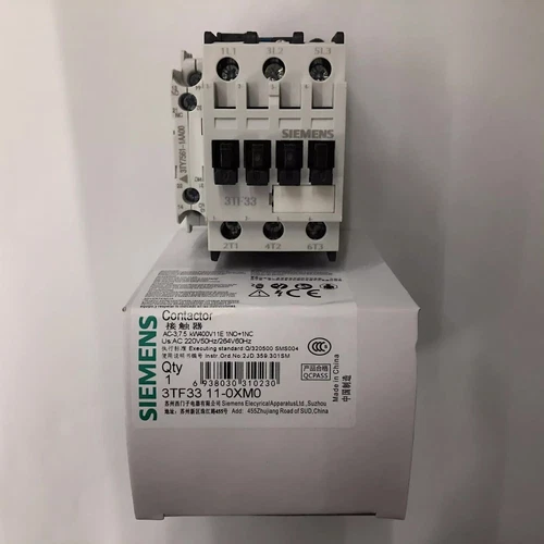 1PCS 3-pole AC contactor 3TF3311-0XM0 AC220V 50/60Hz