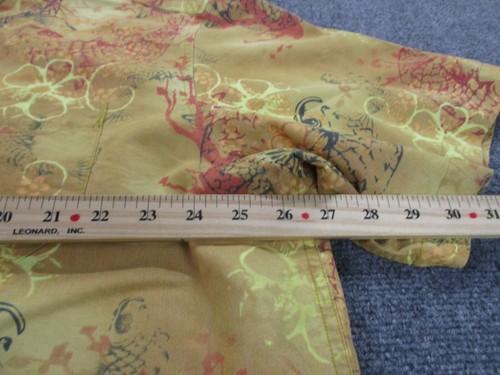 Vintage Territory Ahead Shirt Adult XXL Floral Colorful Koi fish Hawaiian Mens - Picture 4 of 8