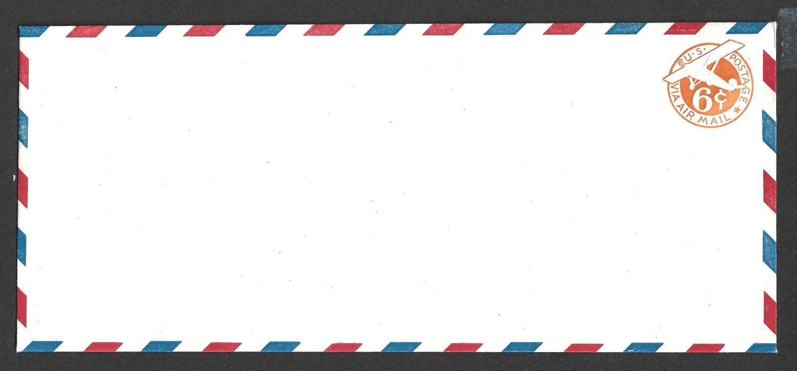 US UC3 TO UC6 EMBOSSED Postage 6c Air Mail stamp Envelope mint unused FREE SHIP