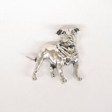 Staff Bull Terrier Bullterrier Pin Épinglette Broche Cadeau Chien Déco Neuf