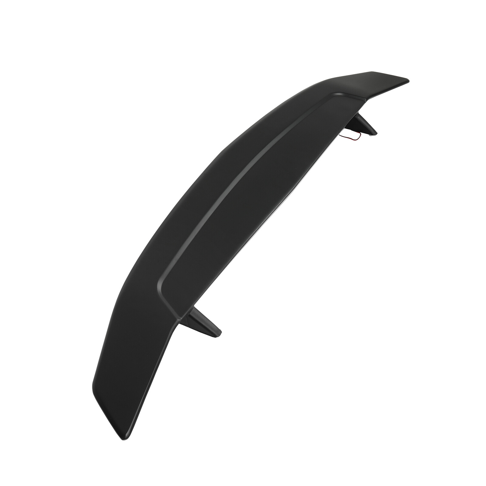 For Maserati GranTurismo 52" GT Rear Wing Spoiler W/ 3rd Brake Light Matte Black
