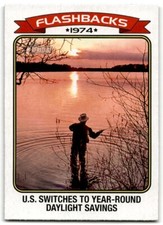 2023 Topps Heritage News Flashbacks Daylight Savings Time #NF-3