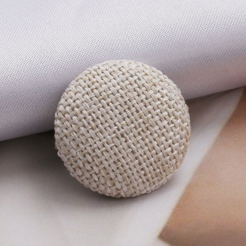 10Pcs 15-30mm Satin Fabric Covered Metal Shank Buttons For Gowns Blouses Coat - Picture 66 of 90