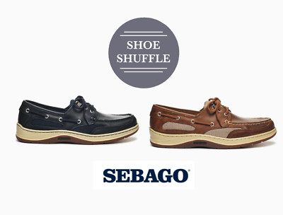 Sebago Cloverhitch II Bootsschuhe aus gewachstem Leder leicht Komfort Schnürschuhe