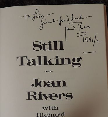 Can we talk?... Quote by Joan Rivers