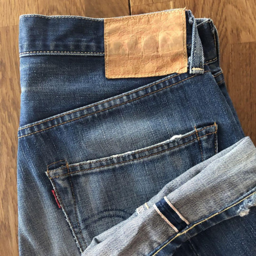 LEVI'S 501xx 55501 Made in Japan Red Ear Big E W31 EXC LEVI'S 501xx 55501 Made in Japan Red Ear Big E W31 EXC