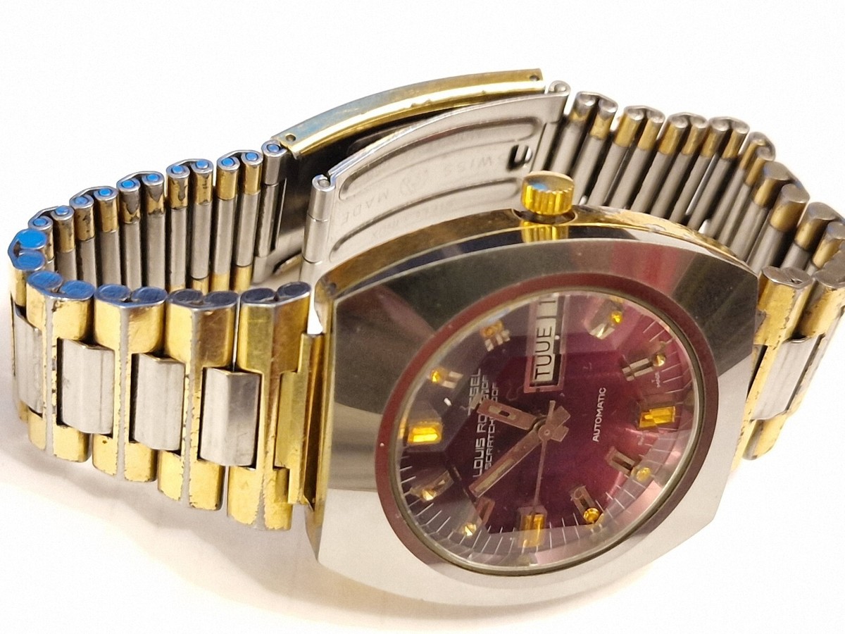 Rare Louis Rossel Automatic Mens Watch Ref 7724.