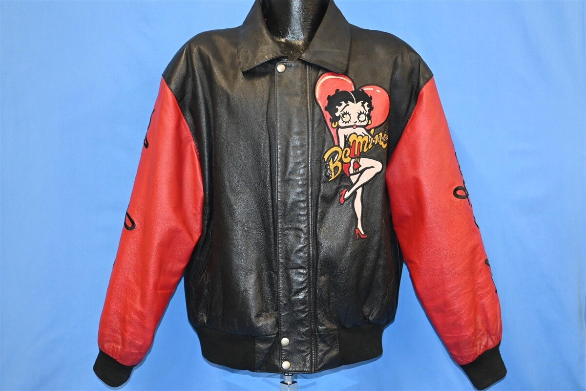 vintage 90s BETTY BOOP AMERICAN TOONS EXCELLED ZIP UP