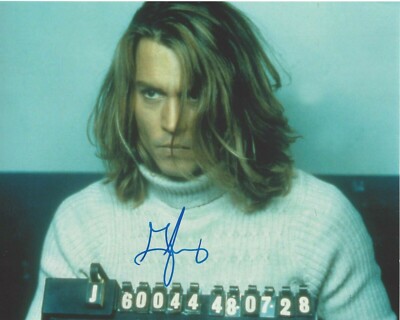 GEORGE JUNG HAND SIGNED 'BLOW' 8x10 MOVIE PHOTO w/COA JOHNNY DEPP