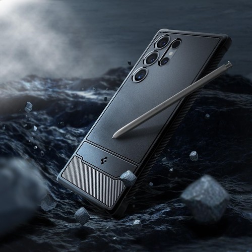 For Samsung Galaxy S24/ Plus/ Ultra Case SPIGEN Rugged Armor Slim Soft TPU Cover - Picture 13 of 29
