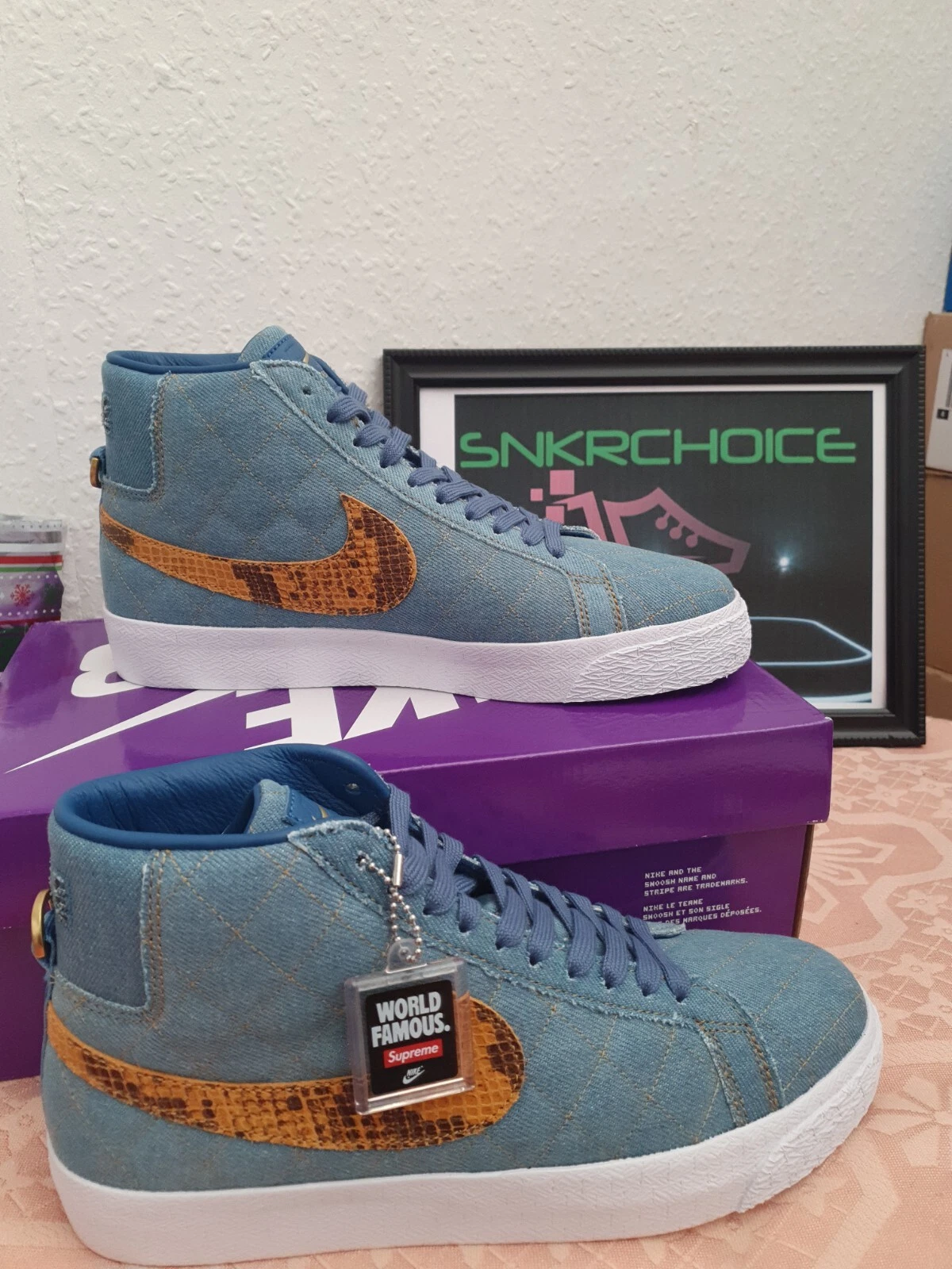 Blazer Supreme x Nike SB Zoom Mid QS2 UK 7,5 / US 8,5