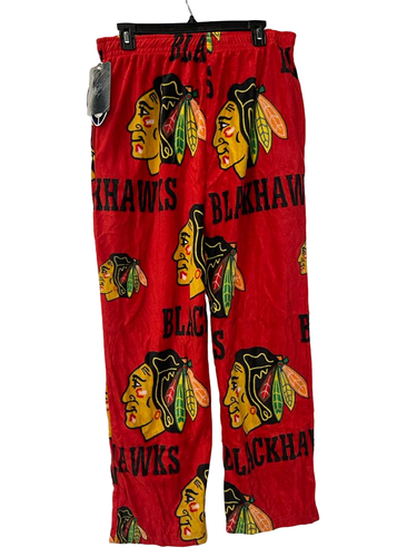 Concepts Sports Mens Chicago Blackhawks "Ramble" Micro Fleece Pajama Pants Red,M - Picture 3 of 10