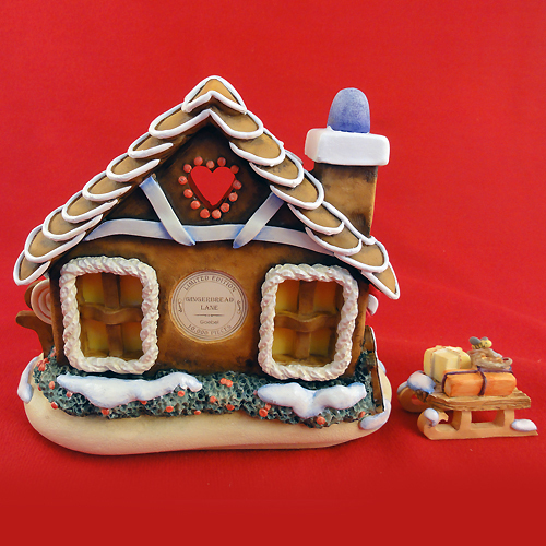 HUMMELSCAPES Goebel "GINGERBREAD LANE" #1040-D Figurine "For Me"-"Sweet Treats" - Picture 5 of 7