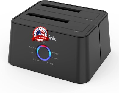 Estacion De Acoplamiento De Disco Duro Externo De Doble Bahia Usb 3.0 A Sata I