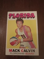 1971-72 Topps #160 Mack Calvin (RC) (NRMT+)