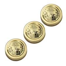 Bormioli Rocco Metal Replacement Lids for Quattro Stagioni Jars Set of 3
