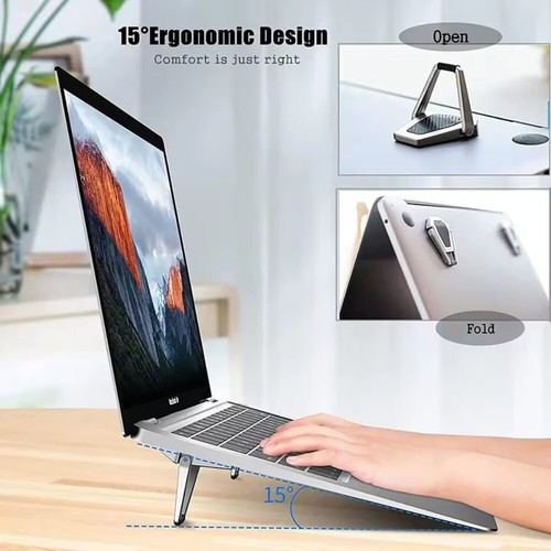 Support Ordinateur Portable Pliable Antidérapant Support Ordinateur Portable pour Lenovo/Thinkpad - Photo 8/11