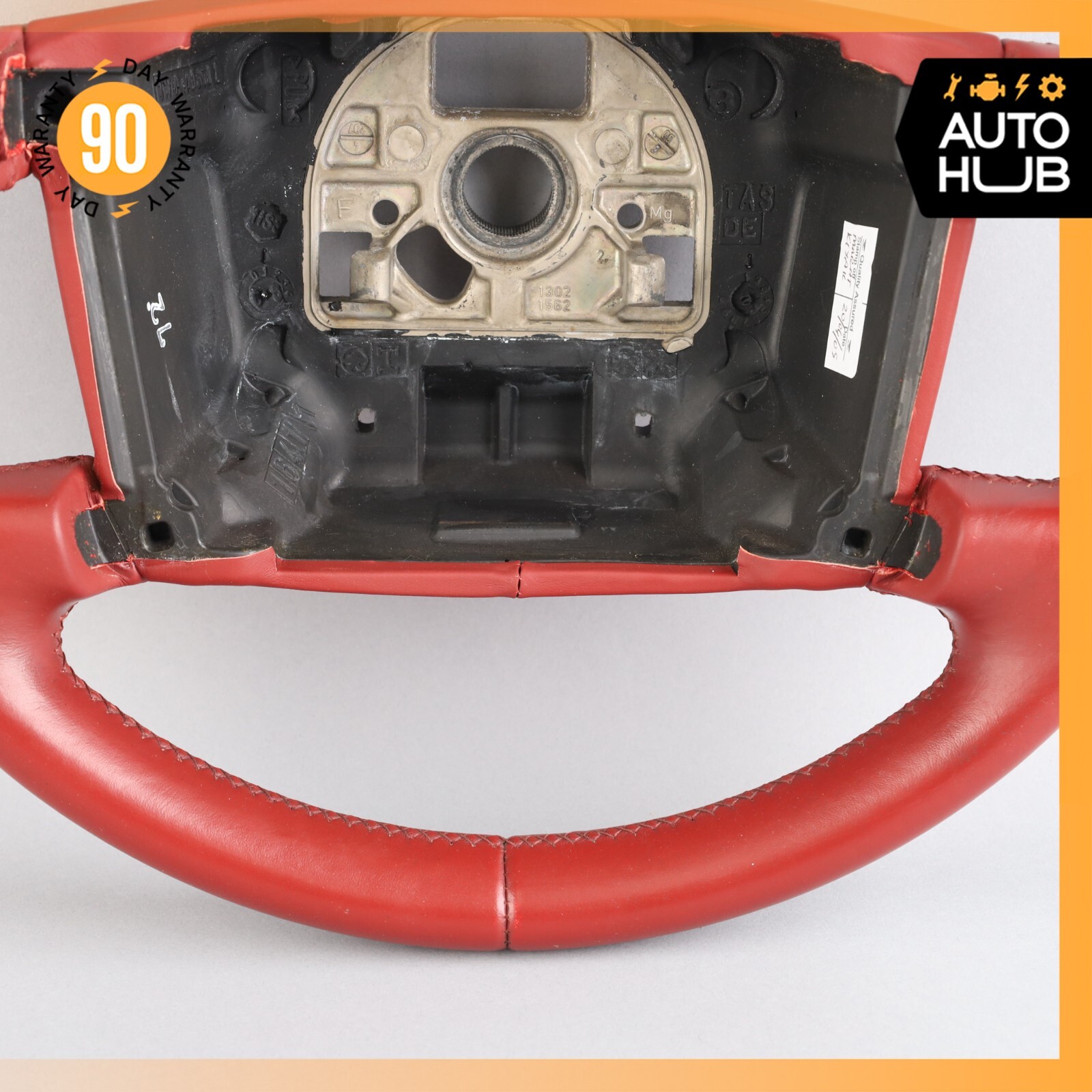 03-10 Bentley Continental GT Flying Spur GTC Driver Steering Wheel Red OEM 73k