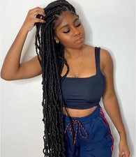 Soft Locs Crochet Hair 36 Inch 7packs New Faux Locs Crochet Braids