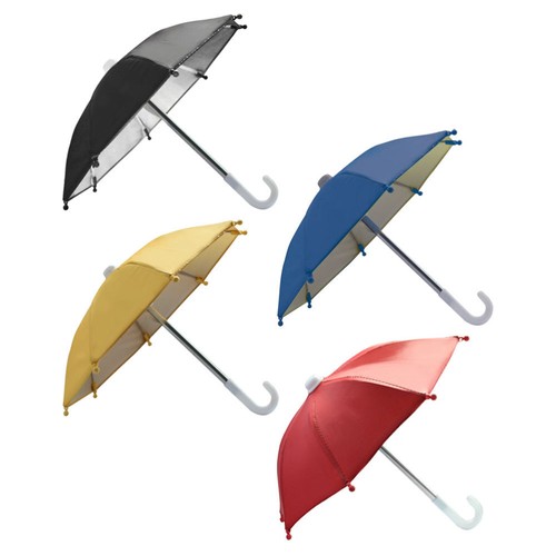 4pcs Phone Umbrella Cycling Sturdy Practical Lightweight Useful Small Umbrellas - 第 1/12 張圖片