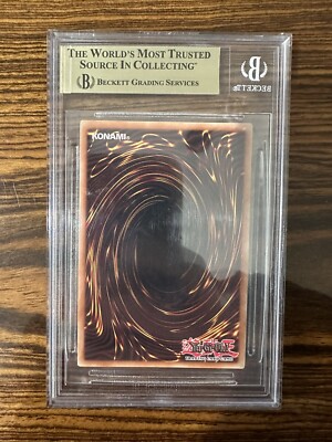 BECKETT 9.5 GRADED Adidas Dark Magician Adidas Promo card | eBay