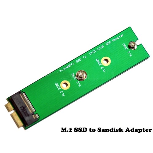 M.2 SSD to Sandisk SD5SE2 SDSA5JK ADATA XM11 Adapter for Zenbook UX51 UX31 UX21