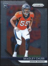 2018 Panini Prizm BRADLEY CHUBB RC Rookie Card #204