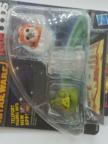 Angry Birds Star Wars Telepods Kit Jabba Hut & Wicket Warrick Pig 2 Rare Series - Picture 2 of 5