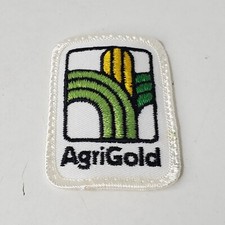VTG AgriGold Sweet Corn Seed Patch Logo Hat Cap USA Farmer Farm Agriculture