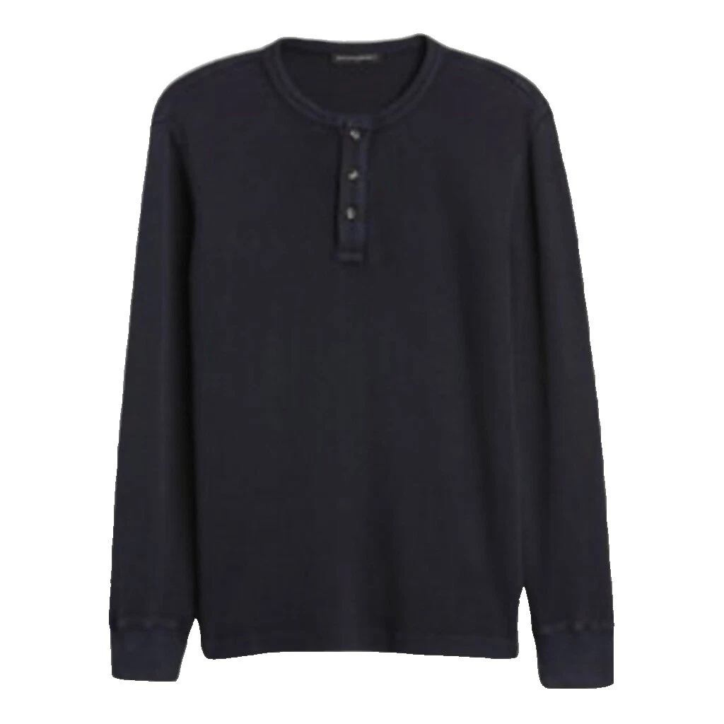 Banana Republic Cotton Henley Sweaters for Men