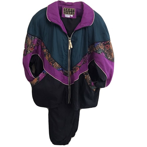 Track Suit Purple Jacket 