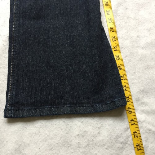 Ann Taylor Original Fit Margo Waist Bootcut Denim Jeans, Women's 10 (Navy Denim) - Picture 5 of 8