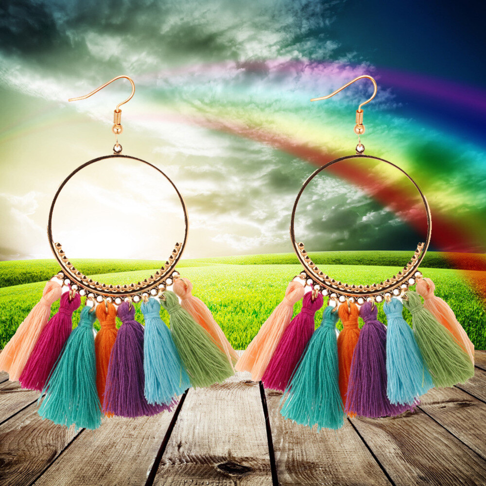 Threader Earrings Western Accessories for Women Gold Trendy